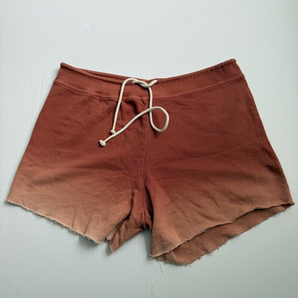 Marine Layer Sunset Ombre Lounge Set Crewneck Sweatshirt Shorts Medium - Picture 2 of 7